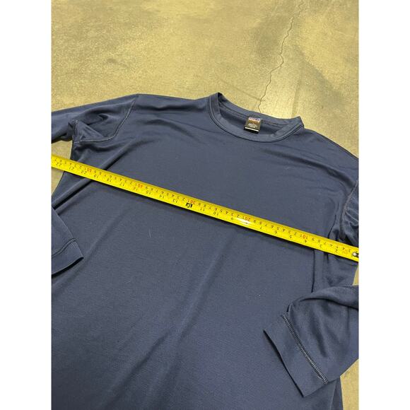 Vintage Patagonia Shirt Mens L Blue Capilene Long Sleeve Base Layer Made In USA - Picture 5 of 5